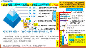 B右腦優勢極力開發餘12歲前