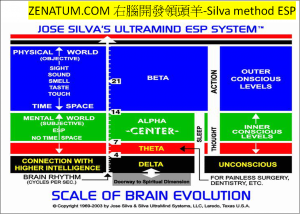 ZENA右腦開發腦頻率心智4腦波與意識關係表